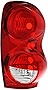 Evan-Fischer Tail Light Lens and Housing Compatible with 2004-2009 Dodge Durango Passenger Side