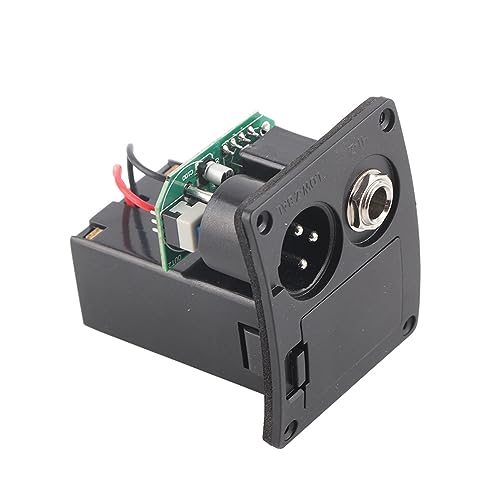 Korektor Gitarowy, 5-pasmowy Korektor EQ Pickup Tuner do Zestawu Akcesoriów do Gitary Akustycznej