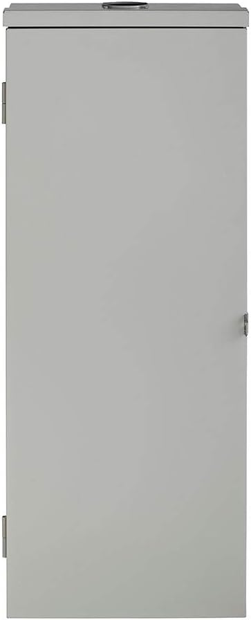 Leviton LP210-3B 20 Space, 20 Circuit Outdoor Load Center with 100A Main Circuit Breaker and Raintight Door, Gray : Everything Else