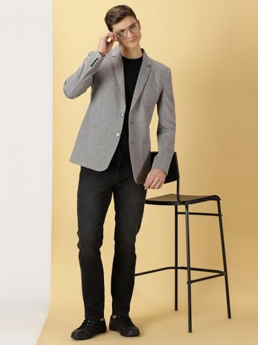 Image of Thomas Scott Men Slim Fit Single Breasted Blazer
