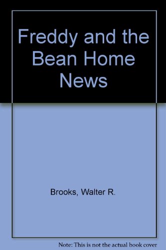 Freddy and the Bean Home News 0613436202 Book Cover