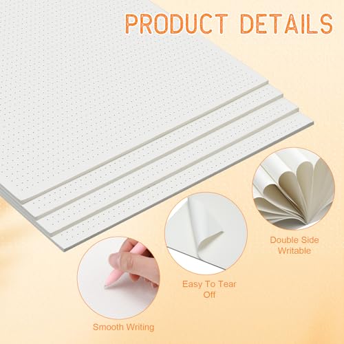 Blocs de notas de puntos con papel grueso Eaasty 11x17 para esbozos sin traspasos 3