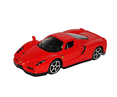 Preisvergleich Produktbild Bburago Ferrari Enzo Ferrari Coupe Rot 1 / 64 Modell Auto