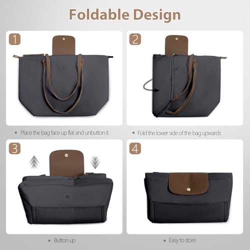 Bolso Tote para Mujer Ligero con Compartimentos miniatura 5