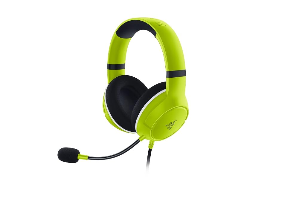 Razer Essential Duo Bundle for Xbox - RZ82-03970300-B3M1 - Casque filaire et Chargeur rapide pour Manettes Xbox, Lime