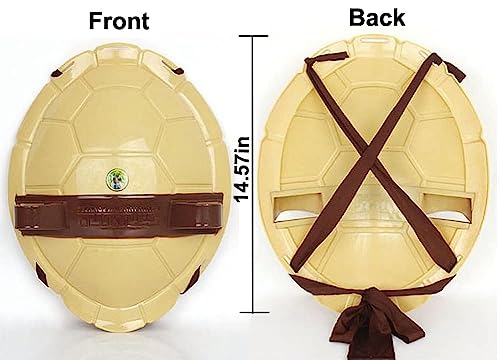 Watstend Superhero Cosplay Costume For Kids Turtle Shell Blindfold Mask Halloween Stage Cosplay Anime Role Playing（Leonardo） #TOP4