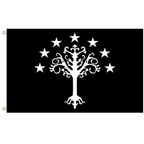 Gondor s flag from J. R. R. Tolkien s Middle-earth Flag 3x5ft outdoor flag