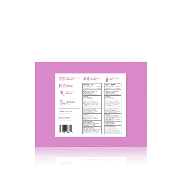 FridaBaby Krankenhausverpackungsset für Arbeit, Entbindung, nach der Geburt | Stillkleid, Socken, Peri-Flasche, Einwegunterwäsche, (15-teiliges Geschenkset) – Bild 6