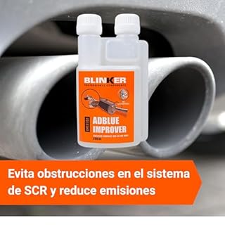 Blinker Adblue Improver, anti cristallisant Adblue, additif moteur diesel Adblue, nettoyant injecteur Adblue, 250 ml (= 120 L d'Adblue)