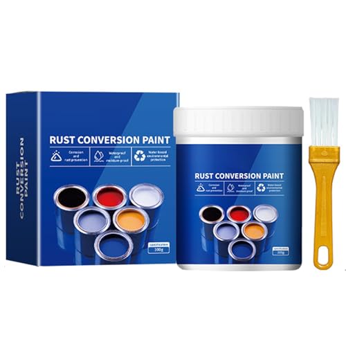 Pintura convertidora de óxido con pincel 300 g convertidor de óxido resistente a la intemperie para metal prevención
