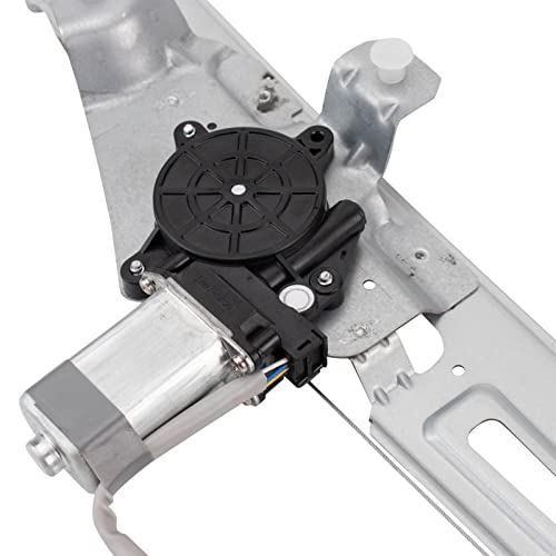 Image of TRQ Front Left Power Window Regulator & Motor Assembly Drivers Side Compatible with 2016-2017 Ford Explorer
