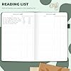 Clever Fox Reading Journal – Book Review Log – Gift Accessories for Reading Lover – Book Journal for Kids & Adults – A5, 5.8”x8.3” (Forest Green) #2