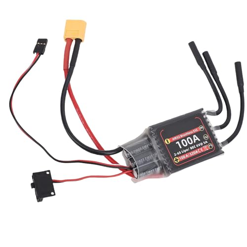 Generic 100A �u���V���X ESC�AAM32 �I�[�v���\�[�X �t�@�[���E�F�A ESC�A�����g�X�^�[�g�@�\�t�������\�ȃh���b�O �u���[�L �A�����p 3532 3542 �A�E�g�����i�[ �u���V���X ���[�^�[ RC �ɍœK