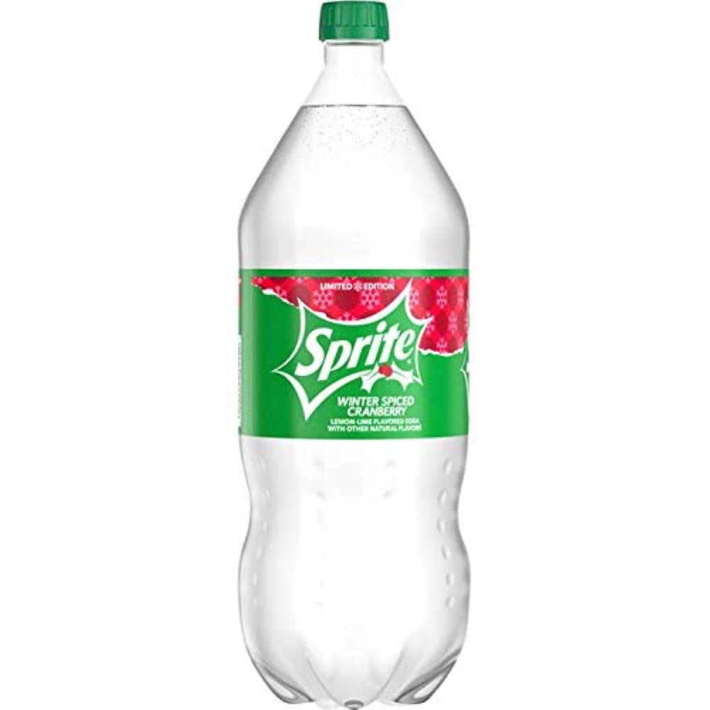 Sprite Winter Spiced Cranberry 2 Liter Bottle