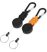 EOTW Schlüsselanhänger Ausziehbar, Schlüsselband Einziehbarer Ausweis mit 60cm Ausziehbar Stahlse...