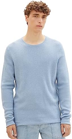 Bild von TOM TAILOR Denim Herren Crewneck Strickpullover