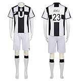 Anime Isagi Yoich Cosplay Costume for Men Outfit Cosplay Germany Football Jersey Halloween