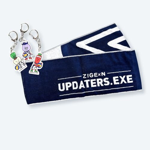 じげんアップデーターズ マスコットキャラクターアクリルキーホルダー3点&応援タオル 3人制バスケットボール|京都 バスケ グッズ 3x3プロチーム ZIGExN UPDATERS.EXE グローバルリーグ アクキー マフラータオル 応援グッズ お取り寄せ 通販 ふるさと納税