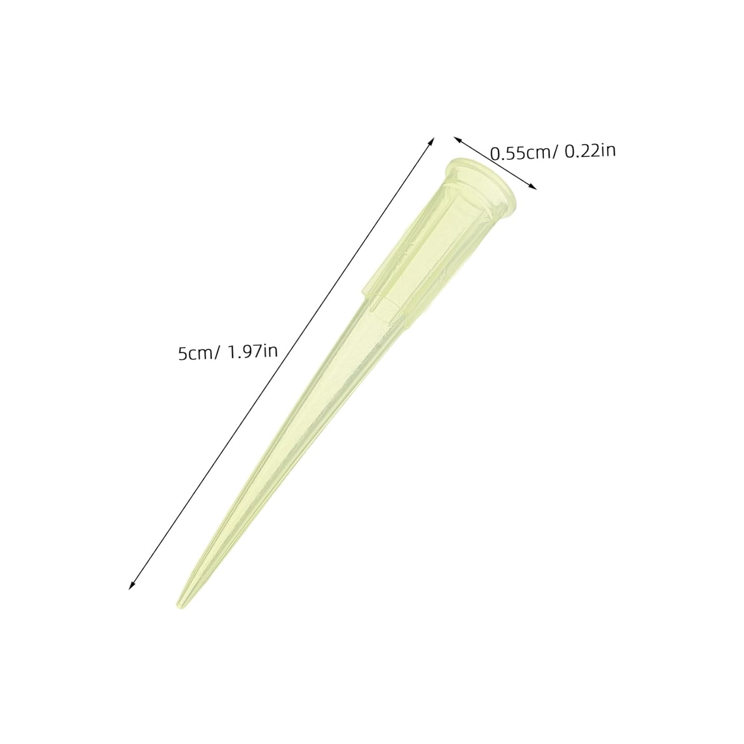 1000pcs Lab Pipette Tips Single-use Pipettor Tips for Accurate Liquid Transfer for Laboratory Experiments and Safe Testing Supplies