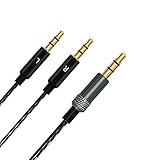 Replacement Audio Cable Cord Compatible Sol Republic Master Tracks HD V8 V10 V12 MFI X3 Ultra XC Hea