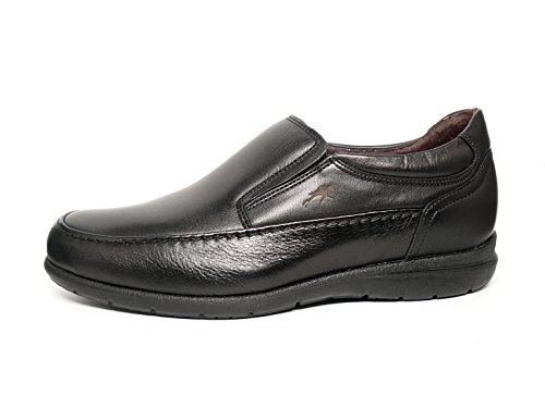 Zapatos hombre FLUCHOS - Tipo mocasín - Piel, disponible en Marrón y Negro - 8499 - 59 (41, negro)