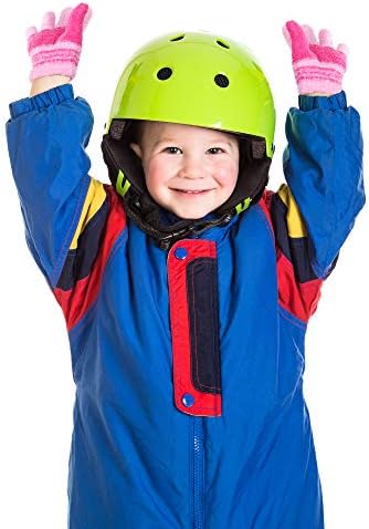 3 Pairs Kids Gloves Knit Gloves for Boys and Girls Warm Winter Gloves Full Fingers Stretchy Gloves for Kids Mittens for Children