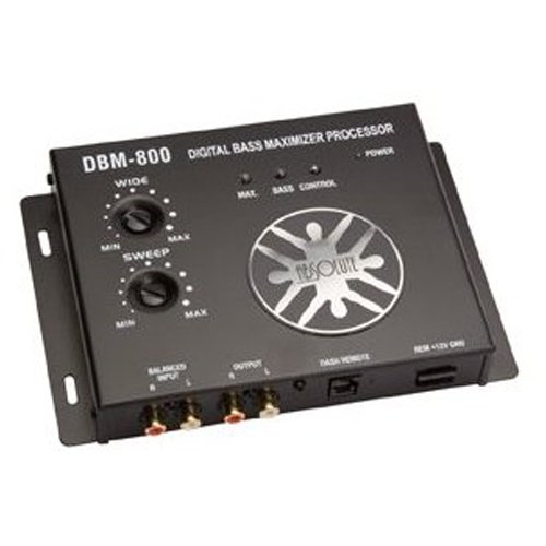 Absolute DBM800 Digital Bass Maximizer with Dash Mount Remote