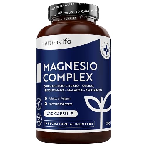 Nutravita Magnesio Completo 1146 mg – 240 Vegan Capsule -