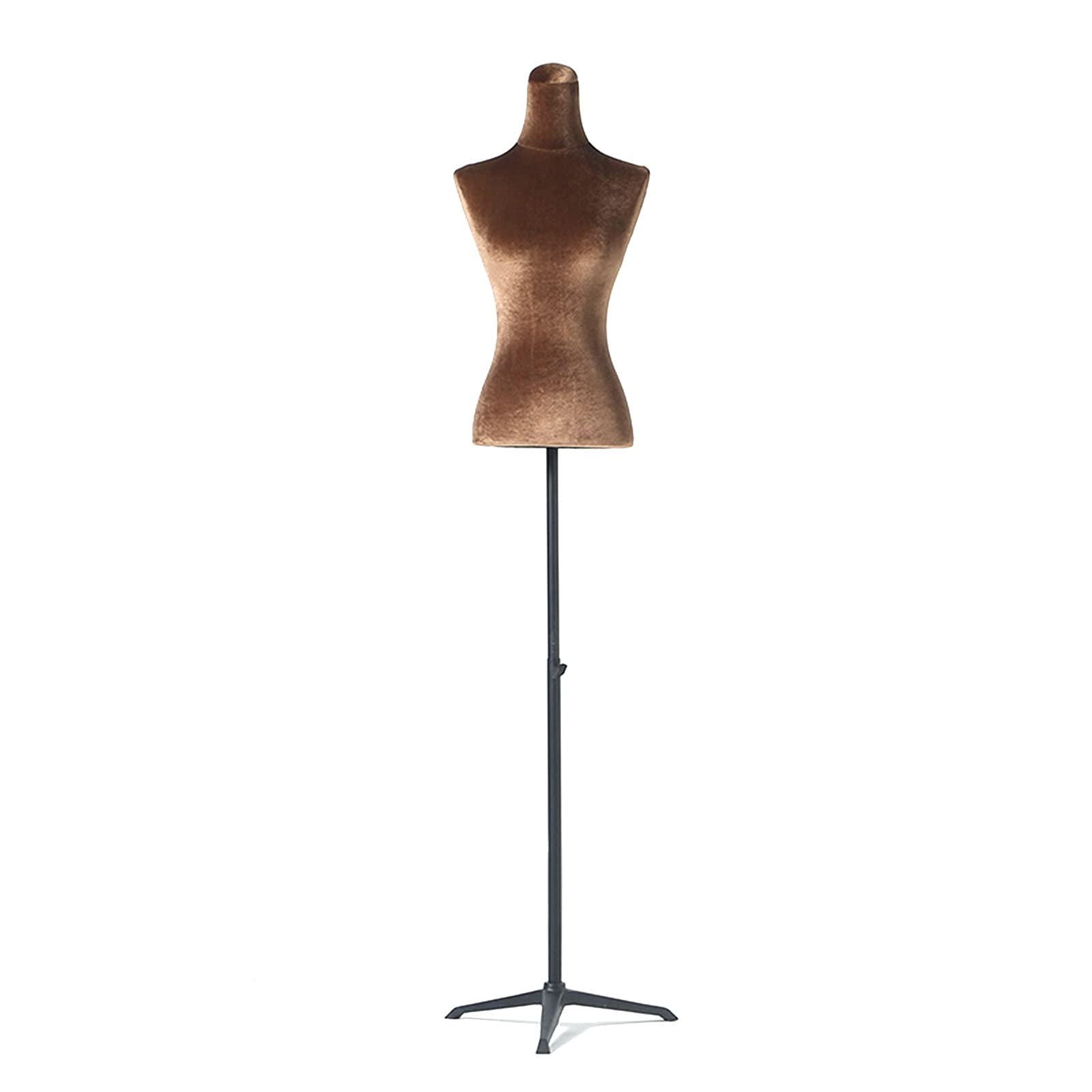 Maniquí de costura ajustable y soporte de exhibición para ropa