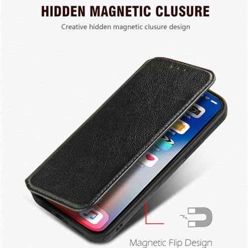 Folio iPhone 13 Cuir : Étui Cartes pour un Usage Quotidien - 5