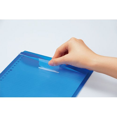Amazon | コクヨ キャンパスルーズリーフケースB5 青 B罫30枚入