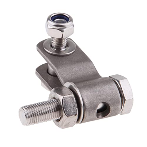 Horquilla de dirección de barco corta de acero inoxidable para control marítimo 7