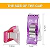 Quluxe 25 clip per rocchetto da cucito, accessori per cucito
