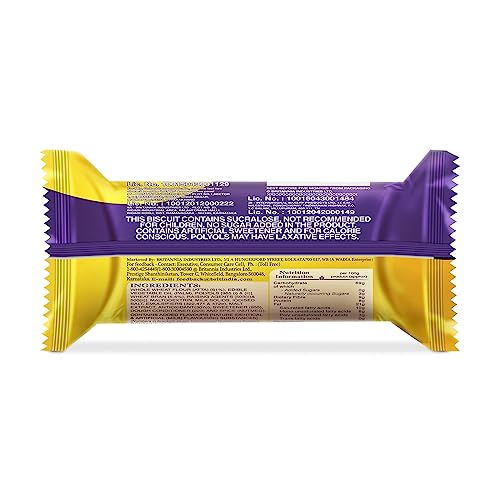 Britannia NutriChoice Digestive Biscuits Zero Maida & Zero ,100G+20G Extra=120 G-Refined Wheat Flour,Edible Vegetable Oil (Palm),Sugar,Wheat Bran,Liquid Glucose,Milk Extract &... - Image 2