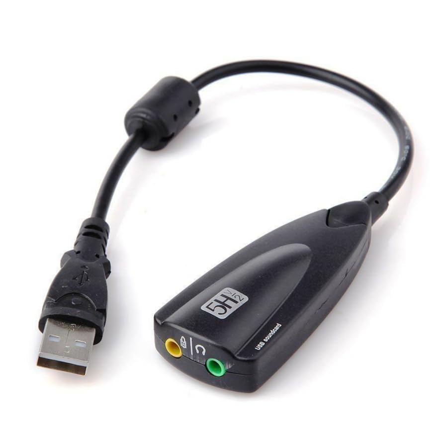 USB External Stereo Sound Adapter 5hv2 Multi-Function USB 2.0 External 3D Virtual 7.1 Channel Sound Card Adapter with 3.mm Headphone Mic Jack for Mac Win 7 PC Laptop Desktop.-image-26