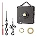 Produktbild KIMI-HOSI 1 Set Quarz Uhrwerk mit Zeiger Quarzuhr Uhrwerk Teile Reparatur-Kit Schwarz Stille Quarzuhrwerk für DIY Wanduhr
