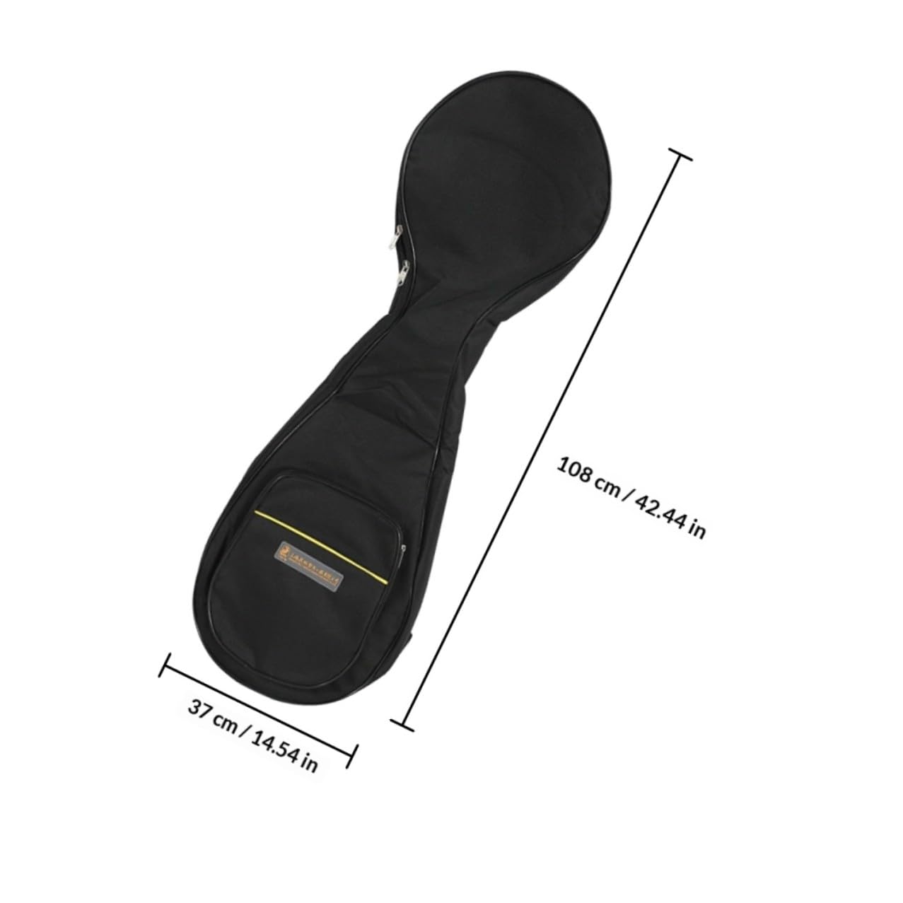 Tasche für Pipa, Tragbar, Groß, mit Gurt, Schwarz