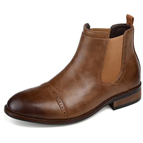 Image of Vance Co. Men's Garrett Cap Toe Chelsea Boot