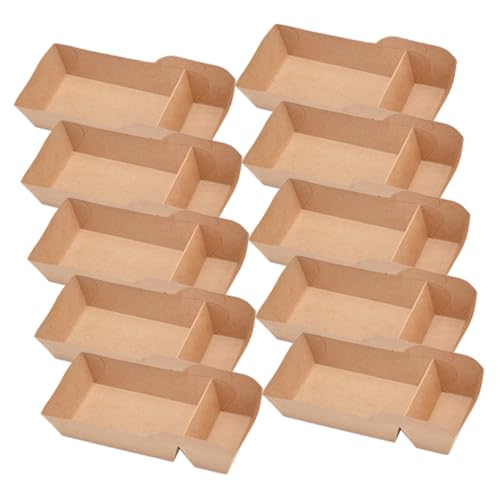 Ciieeo 40 Piezas Cajas de Aperitivos Fiestas Contenedores de Snacks Doble Compartimento de Celebraciones Picnics