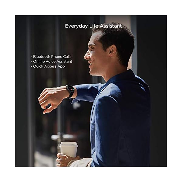 Amazfit GTR 2 Smart Watch for Men Android iPhone, 14-Day Battery Life, Alexa Built-in, Fitness Watch with GPS, Bluetooth Call, 90 Sports Modes, Blood Oxygen Heart Rate Tracker, 5 ATM Water Resistant