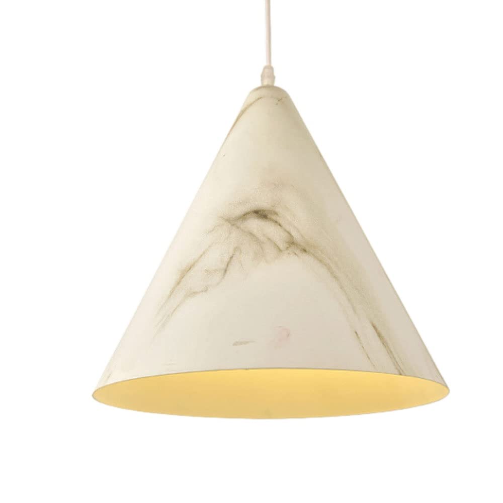 Lustre créatif de restaurant nordique haut de gamme en métal ivoire mat