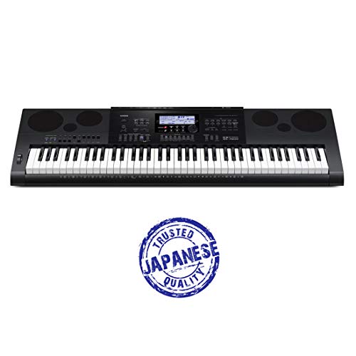 Casio Wk-7600 76-Key Workstation Keyboard With Power Supply Medium #TOP2