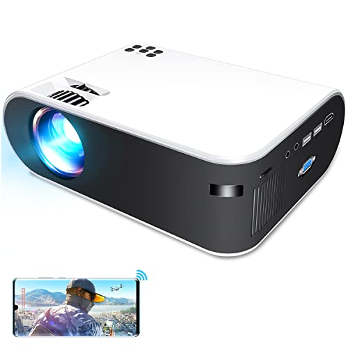 Mini Projector 1080P Supported Home Theater Movie Projector Compatible With Hdmi, Vga, Usb, Laptop, Outdoor Portable Video Projector #TOP10