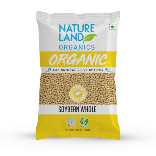 Image of Natureland Organics Soybean Whole 500 Gm