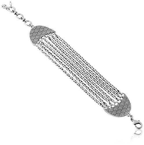 Lucky Brand Silver Link Bracelet #TOP1