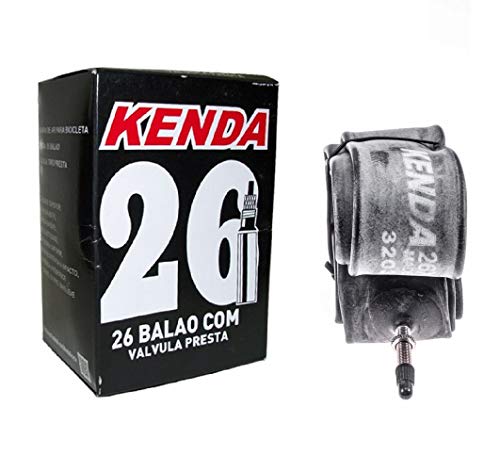 Câmara Balão Bike Aro 26 Kenda Válvula Presta