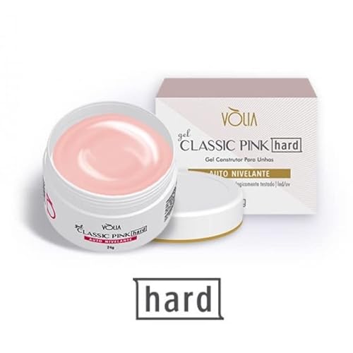 Gel Classic Pink Hard Vòlia Auto Nivelante Led/Uv 24g