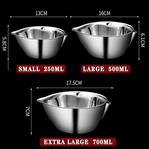 新しくなったステンレススチール製オイルフィルタースープセパレーターストレーナーポットキッチン調理器具は滑らかで滑らかで、お手入れが簡