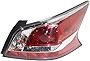 Evan-Fischer Tail Light Assembly Compatible with 2014-2015 Nissan Altima Halogen/Standard Type Passenger Side