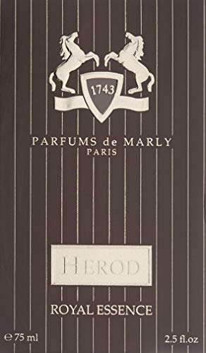 Parfums De Marly - Herod - 2.5 Fl Oz - Eau De Parfum For Men - Top Notes Cinnamon, Pepper - Heart Notes Tobacco Leaf, Incense, Ciste, Osmanthus - Base Notes Vanilla Pods, Musk, Woody Accord - 75Ml #TOP1